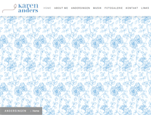 Tablet Screenshot of karen-anders.com